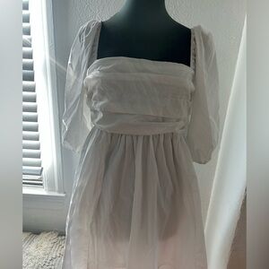 Abercrombie & Fitch White Dress